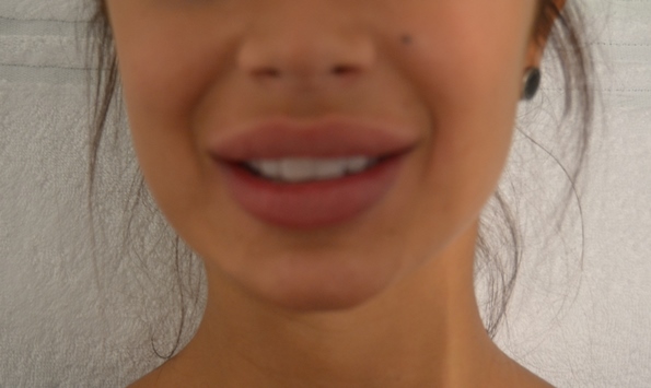 läppar med Princess Volim - efter